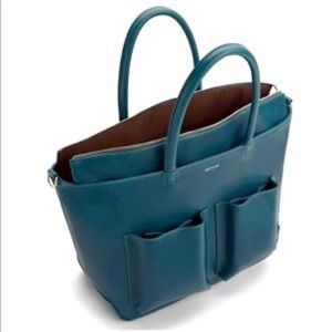 Matt & Nat Raylan Med Vegan Diaper Bag in Dark Teal